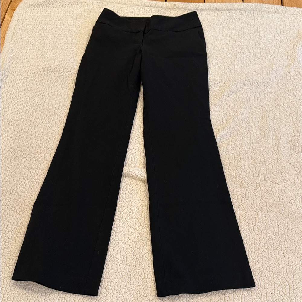 Express Black Flared Trousers